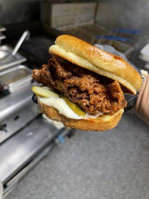 Country Fried Chicken Sandwich