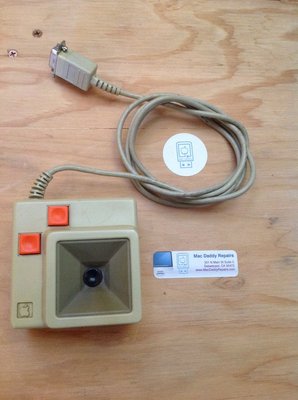 This is what we used to use back in the day to interface with our Apple computers. Can you identify it?