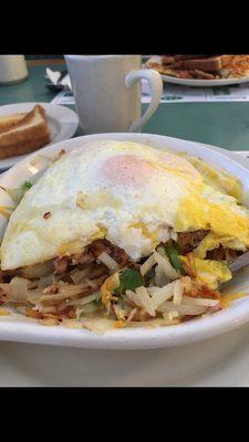 Skillet breakfast. Enough for 2 meals!!