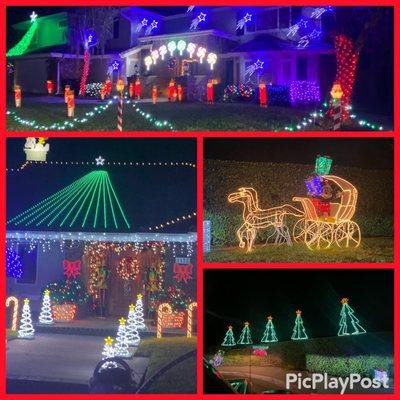 Amazing city Glendora heights neighborhood they totally rock with their display