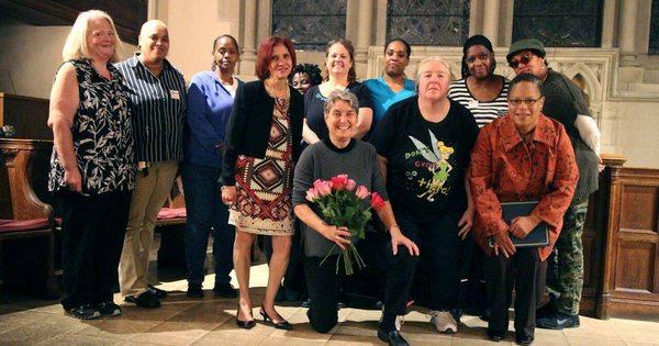 A Lift Up (ALU) Graduation! ALU is an intensive, voluntary two-year homelessness prevention program for low-income single mothers.