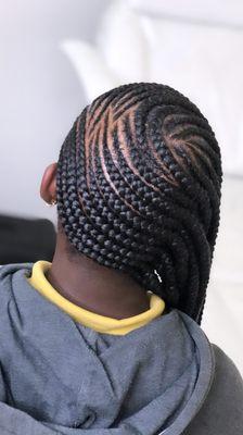 Kid lemonade braids