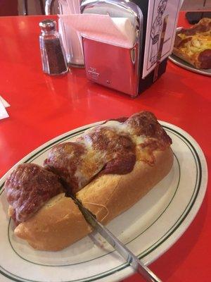 Meatball sandwich