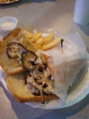 Philly cheese steak