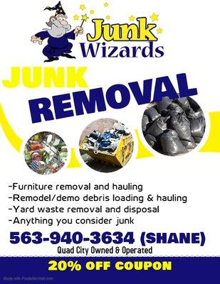 Junk Removal Flyer