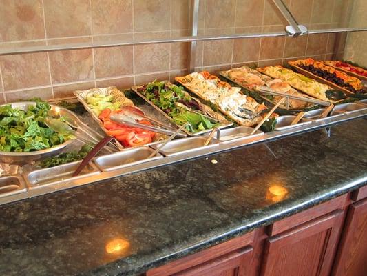 Their salad bar which is included with the amazing $ 6.95 lunch buffet