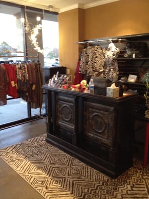 Front of boutique