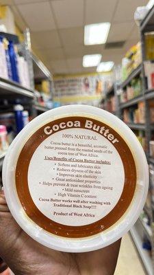 African Authentic cocoa Butter