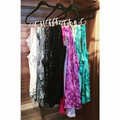 Women's Workout Tops-  Fun Organizing Idea