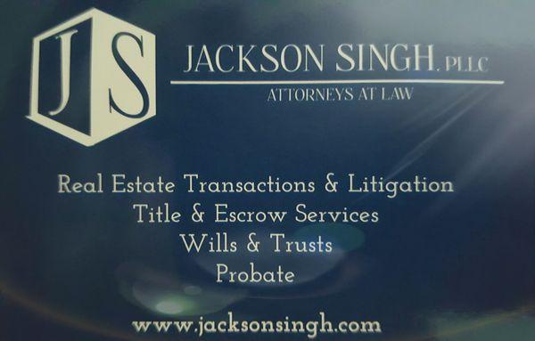 Jackson Singh, PLLC Attorneys at Law