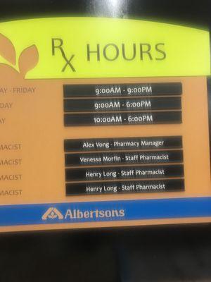 Albertsons Pharmacy