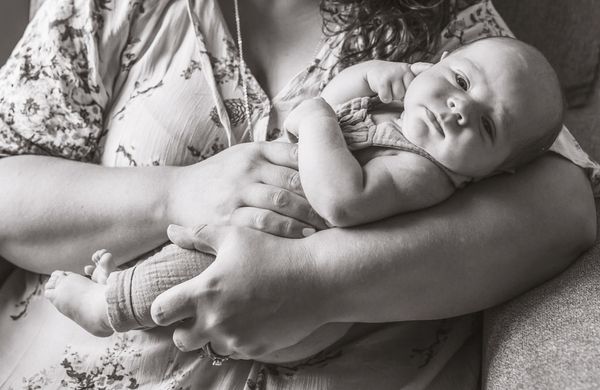 Lifestyle newborn session