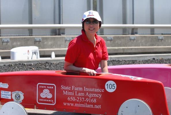 Proud sponsor of the Soap Box Derby in Mountain View