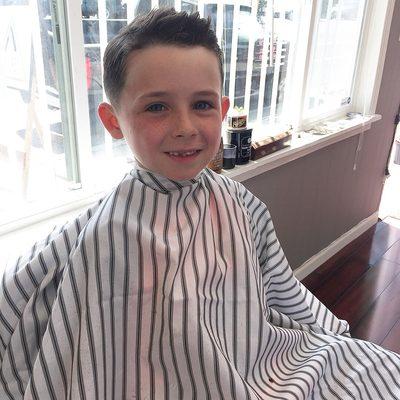 Colton gets a cut by his favorite barber...Eve