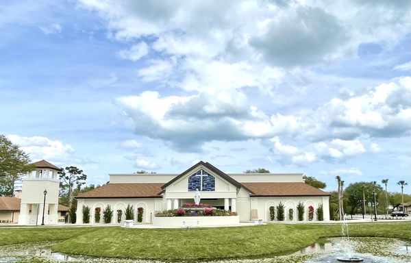 Our Lady Star of the Sea. Beautiful church on A1A in Ponte Vedra. Happy Palm Sunday to you. Wishing you a beautiful Easter week.