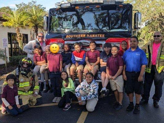 Fire Safety Day 3rd-4th-5th Grades October 2023!