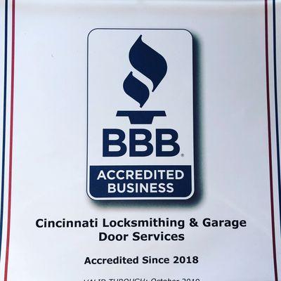 We are a BBB accredited business!