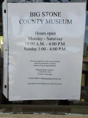 Museum Sign