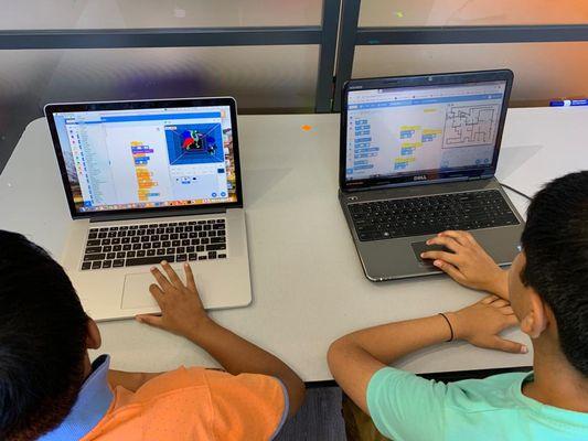 Our scratch programming camp