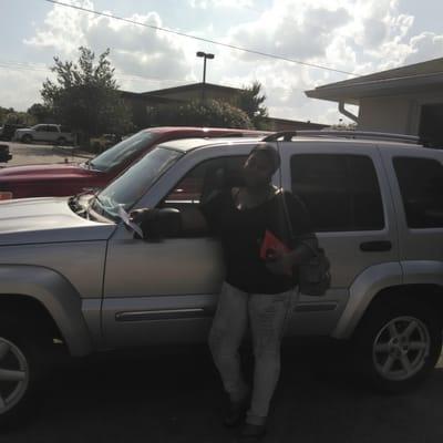 What a clean Jeep! Thank you for your business Ms. Johnson! Don't forget to take advantage of our customer referral program!...