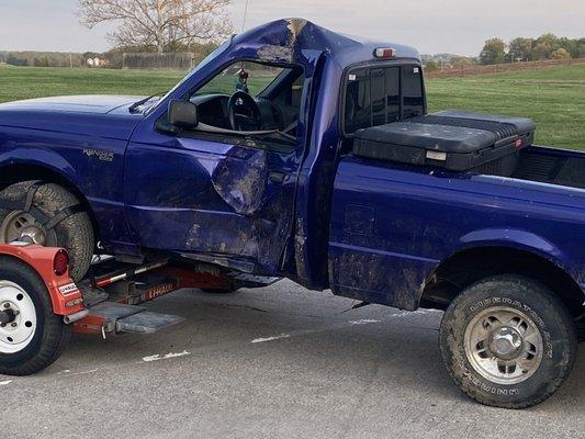 Cab swap I done on wrecked ranger