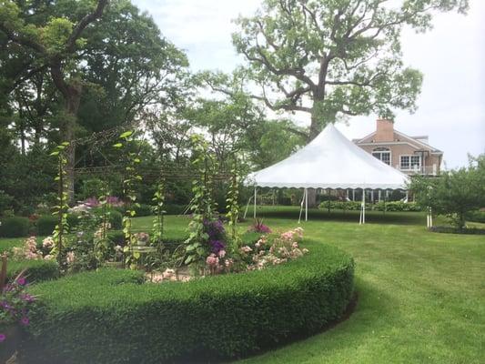 40x40 Wedding Tent in Barrington Hills, IL