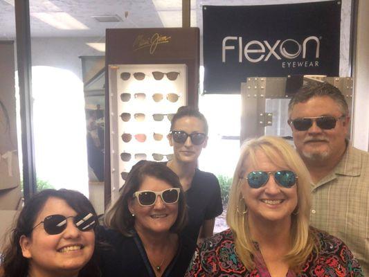 Happy National Sunglasses Day from Manatee Family Eyecare - June 26th