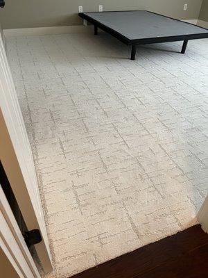 Carpet master bedroom