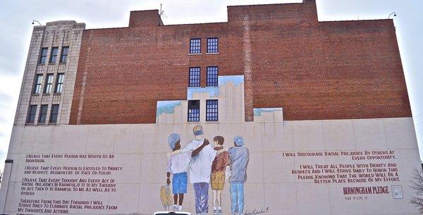 The Birmingham Pledge Mural