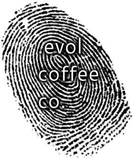 evol coffee co logo