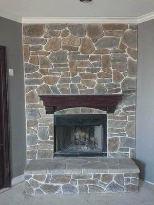 Stone Customized chimney -