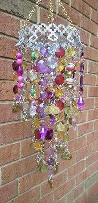 Large Size Multi Colored Suncatcher Windchime