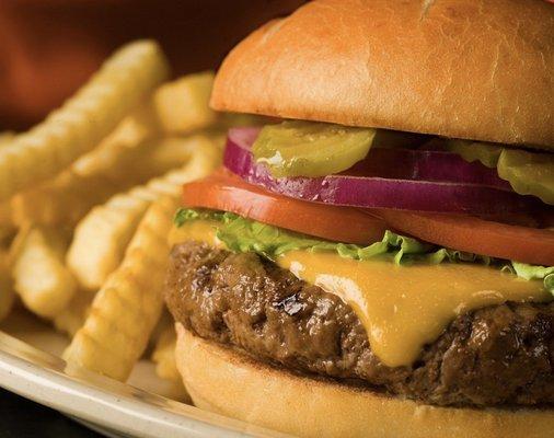 Cheeseburger and Fries