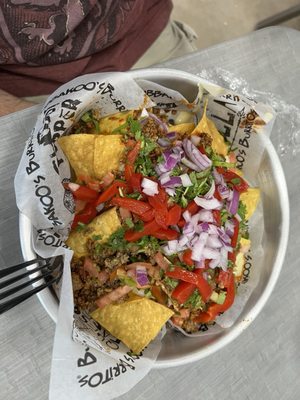 Nashville hot nachos