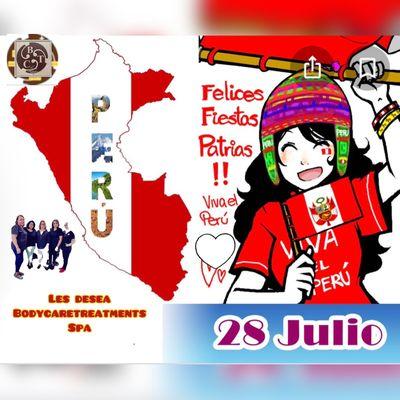 Feliz aniversario patrio Peru observa nuestros 
Especiales