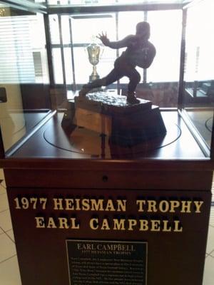 Earl Campbell's Heisman!