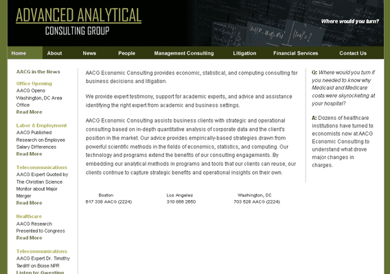 Advanced Analytical Consulting Group