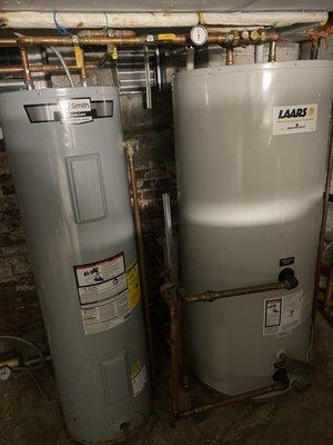 Fixed a water heater leak in Brooklyn, New York!