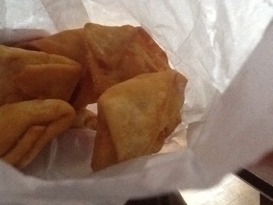 Crab ragoons....yum!