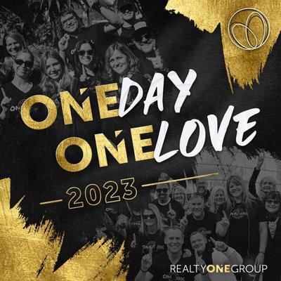 ONE day! ONE love! 2023!