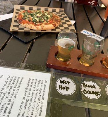 Pizza and flight