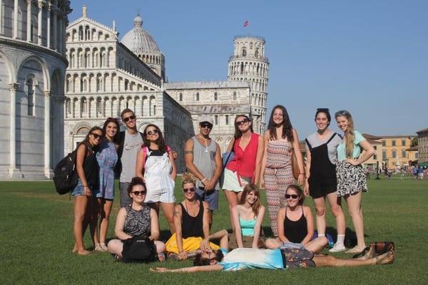 Group in Pisa