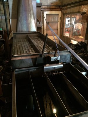 Wood fired 3 x 10 evaporator