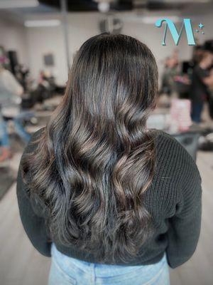 Dimensional brunette