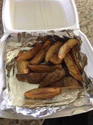 Broasted potatoes that came with 8 piece broasted chicken take-out order