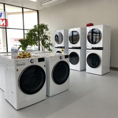 washers, dryers, washtowers