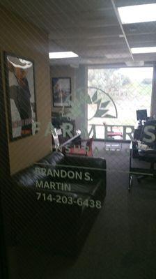 Front office Window