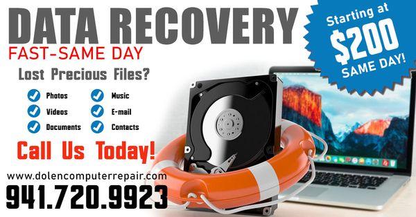 Data Recovery Fast Same Day