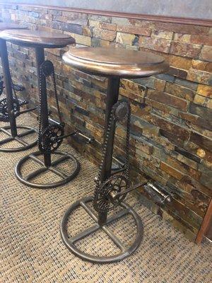 These barstools