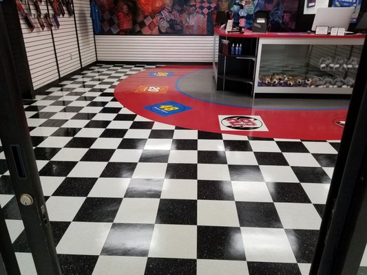 Great floor job!